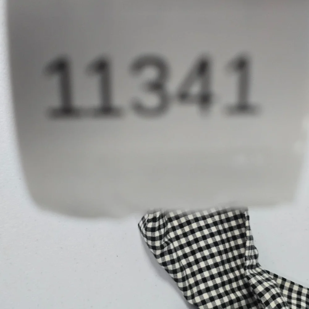 Ralph Lauren Kids Boys Gingham Button Down Shirt‎ Black White Size S 8 Pony Logo